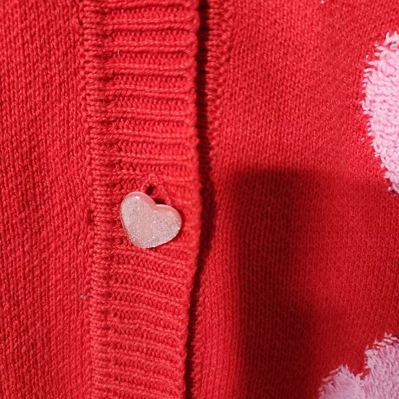 Heart sweater by 33 degrees women's XL - Picture 6 of 7